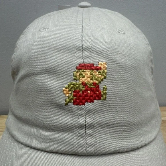 NWT Bioworld Super Mario Brothers 8 Bit Strapback Hat Gaming Baseball Cap OSFM - Picture 2 of 13